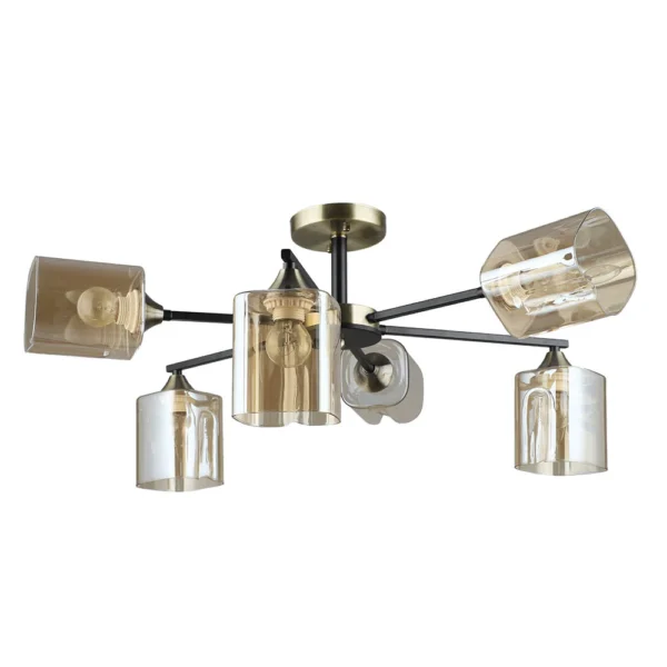 0-1394 A4185PL-6BK СВЕТИЛЬНИК ПОТОЛОЧНЫЙ