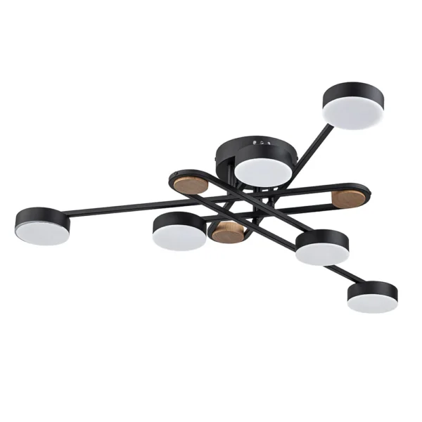 0-1644 A2455PL-6BK СВЕТИЛЬНИК ПОТОЛОЧНЫЙ