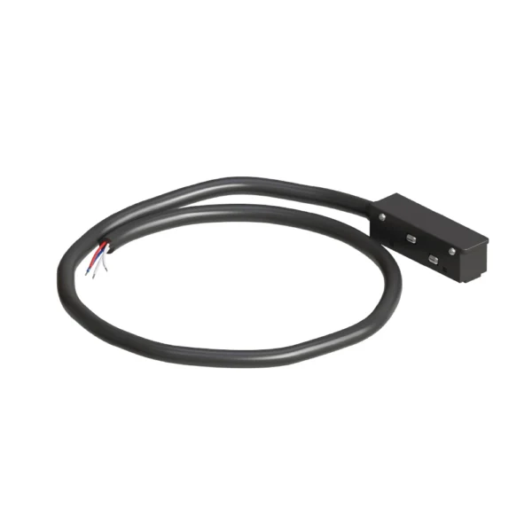 0-1777 A740106N коннектор для ввода питания для шинопровода (трека) LINEA и OPTIMA 0,5м, черный