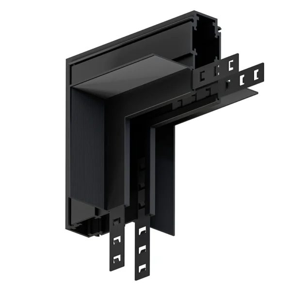 0-2017 A590906 КОННЕКТОР УГЛОВОЙ ВНУТРЕННИЙ ДЛЯ ВСТРАИВАЕМОГО МАГНИТНОГО ШИНОПРОВОДА (ТРЕКА) EXPERT