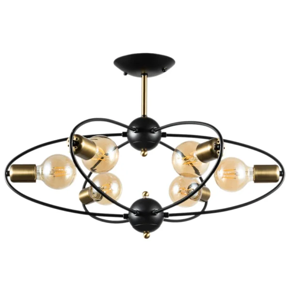 0-2169 A1963PL-6BK СВЕТИЛЬНИК ПОТОЛОЧНЫЙ