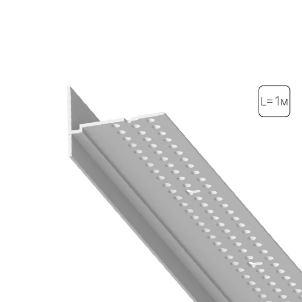 0-2410 A600133 ПЛАСТИКОВАЯ ВСТАВКА ДЛЯ МОНТАЖА ПРОФИЛЕЙ В ГКЛ, 1м