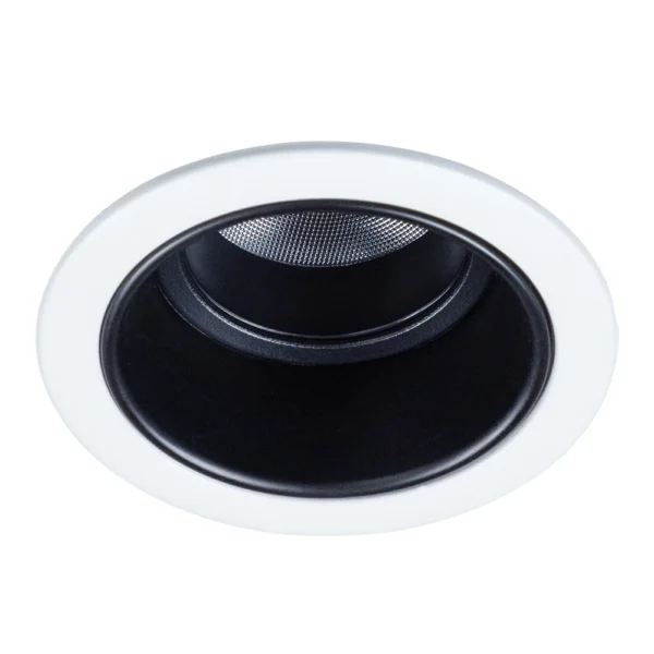 0-302 A3311PL-1WH Светильник потолочный встраиваемый светодиодный SCROLL Ø63×75мм IP20 монтаж Ø55мм 7Вт 650Лм 4000К 90+ 36°