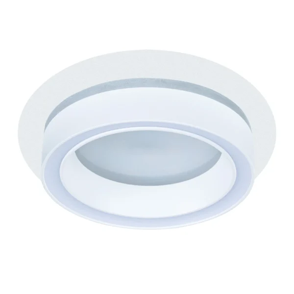 0-955 A4513PL-1WH Светильник потолочный встраиваемый ATIK для GX53 Ø105×43мм белый IP20 монтаж Ø92мм