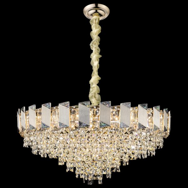 08polqydvo3c7gqzwl879m281yat4grc WE114.18.303 WERTMARK MALVINA светильник подвесной, E14, 18x40W