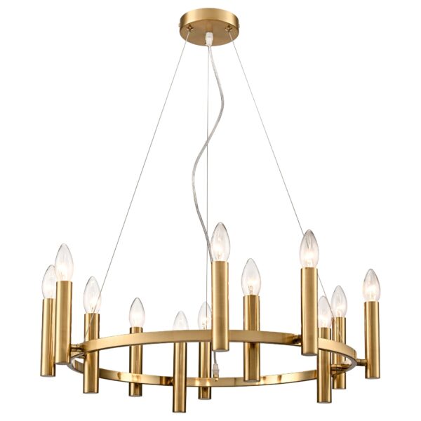 0pe16j6j9j10lpc31xkres4v7vjp7egy-1 367-503-12 VELANTE Классический стиль светильник подвесной, E14, 12x40W