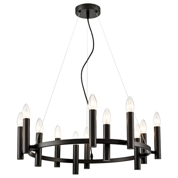 0v0d8lsmmhd27df7x60ln1ls3q80tl6h 367-023-12 VELANTE Классический стиль светильник подвесной, E14, 12x40W