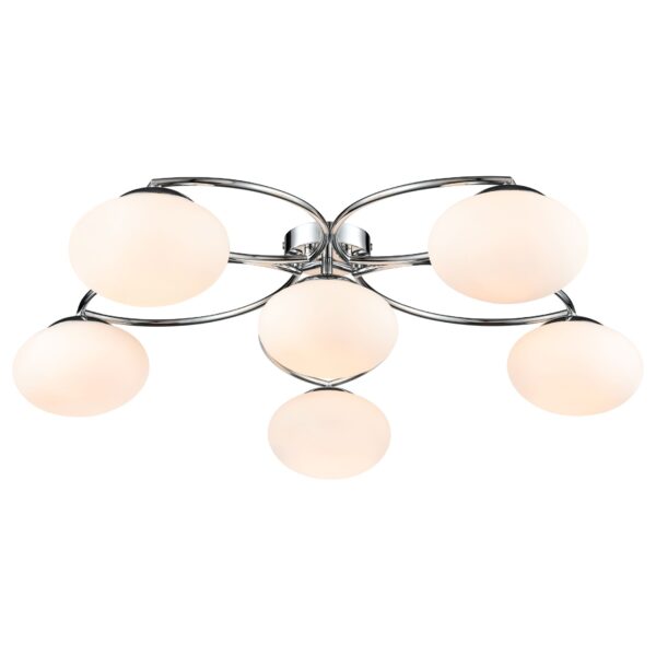 0x9w90xnad8s2y1btue0kjqlnhwxix0j 360-107-06 VELANTE Современный стиль светильник потолочный, E27, 6x40W