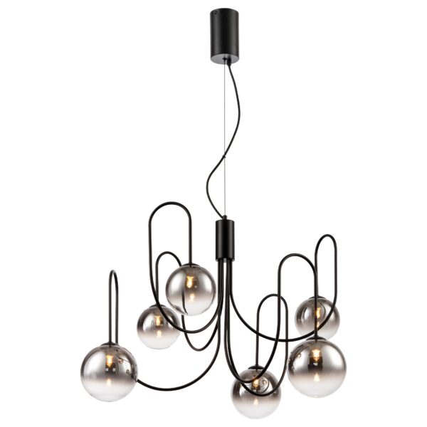 0yr19moxgkt1tdchylcee6f4kbpbahl2-1 287-023-06 VELANTE Современный стиль светильник подвесной, G9, 6x40W