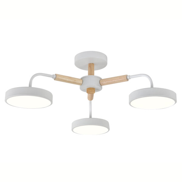 1073F36CF086B3277E8F_0 Escada 10270/3 LED*60W White/Wood