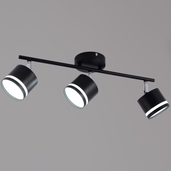 1432962_1 50540-0.3-03 GX53 BK+CR светильник потолочный