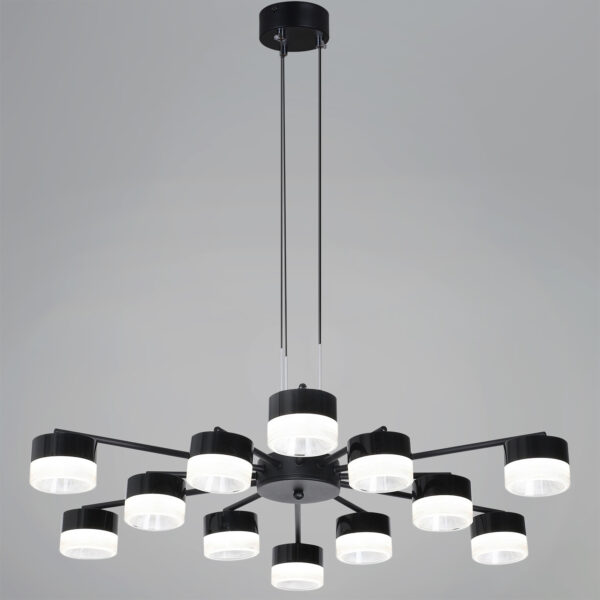 1433450_1 19490-0.4-6+6 Black светильник потолочный