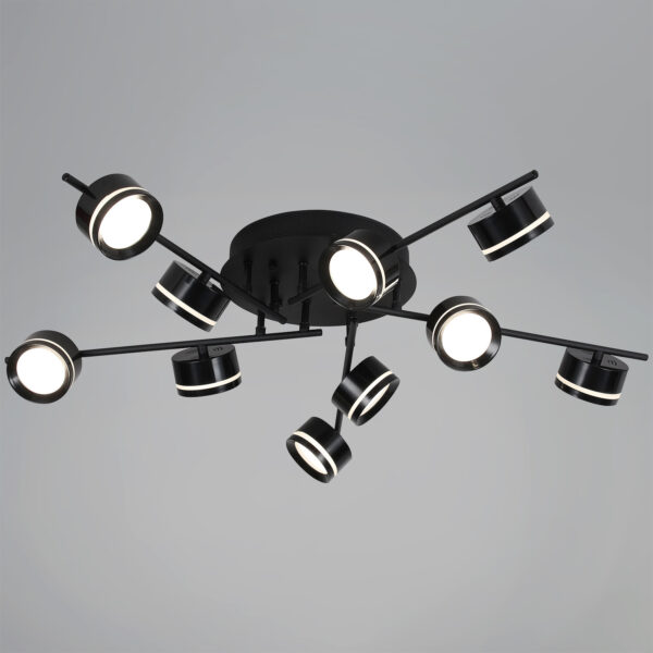 1433459_1 10590-0.3-10 Black светильник потолочный