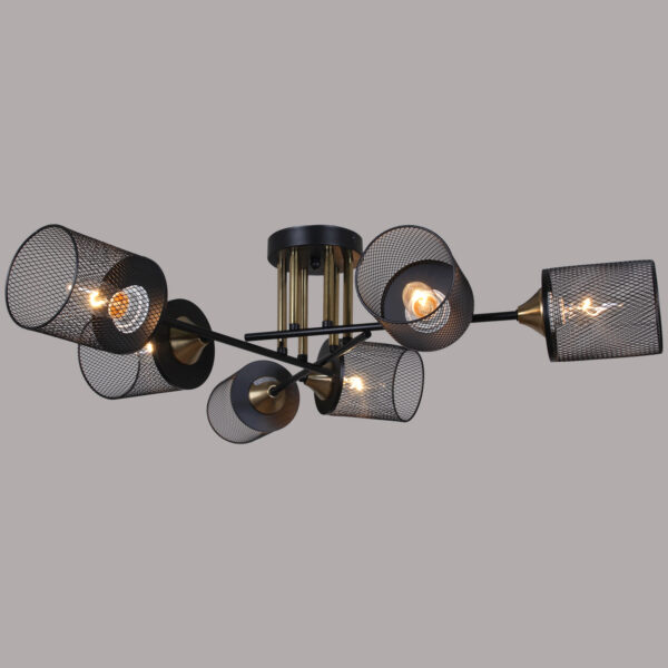 1433983_1 38460-0.3-06 BK+COPPER светильник потолочный