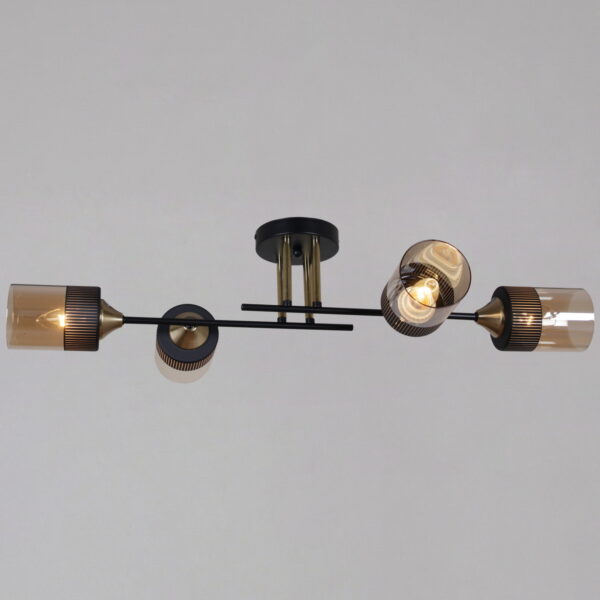 1433985_1 48460-0.3-04 BK+COPPER светильник потолочный