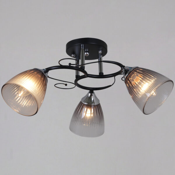 1434011_1 13560-0.3-03 BK+CR светильник потолочный