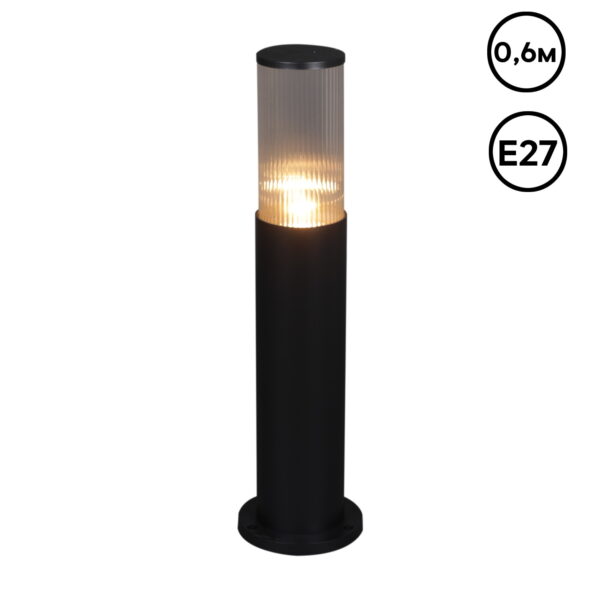 1434132_1 09982-0.7-001JH 0.6M E27 BK RLOS фонарь