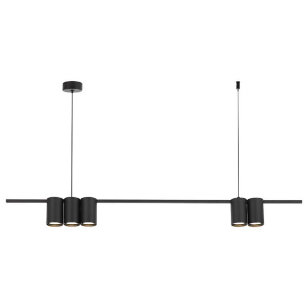 16h9dpey082ghjenohncw7uec60a4jmf 471-023-05 VELANTE Современный стиль светильник подвесной, GU10(LED), 5x15W