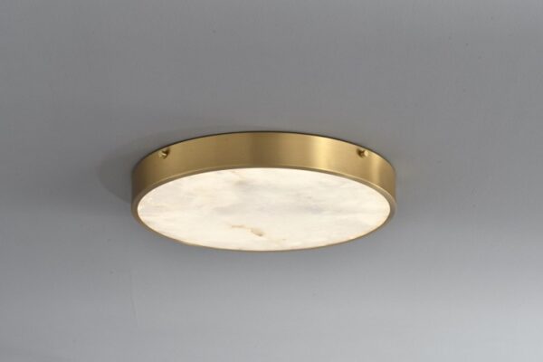 1728.750x0 Потолочный светильник Belfast Devon 3395-5 BR MB Латунь / Камень