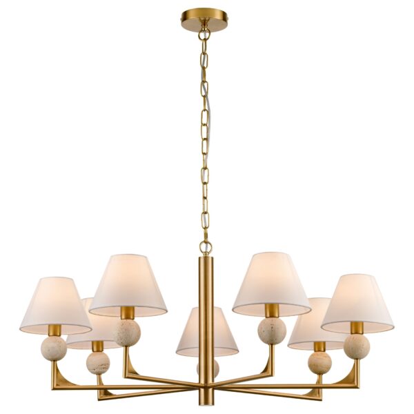 1ebpyts3krthl5xpkyhqq7ksowcca8nx-1 335-503-07 VELANTE Классический стиль светильник подвесной, E14, 7x40W