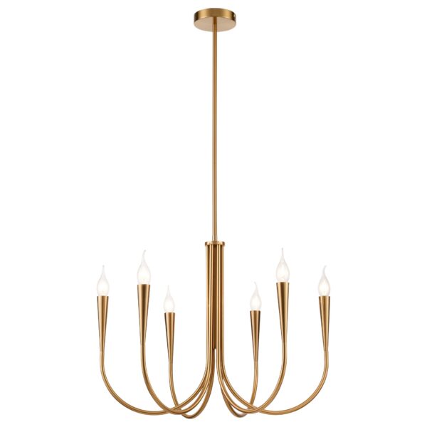 1p5vf9s9wxuwxg4ukilgdu37a79ug7ze-1 368-503-06 VELANTE Классический стиль светильник подвесной, E14, 6x40W