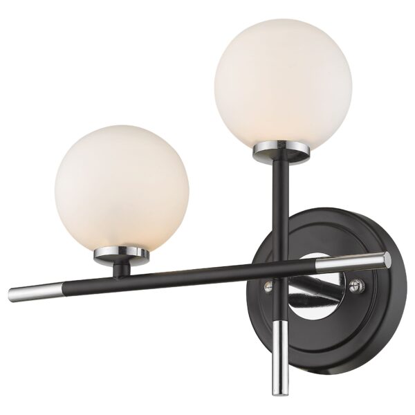 2qox9po0xa0gugiiivwgc9odalengliw-1 WE238.02.101 WERTMARK BRANDO светильник настенный, G4(LED), 2x5W