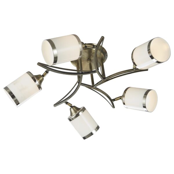 2vwbk261sftdw8qx68c93ibaf2298cw6 713-507-05 VELANTE Классический стиль светильник потолочный, E27, 5x60W