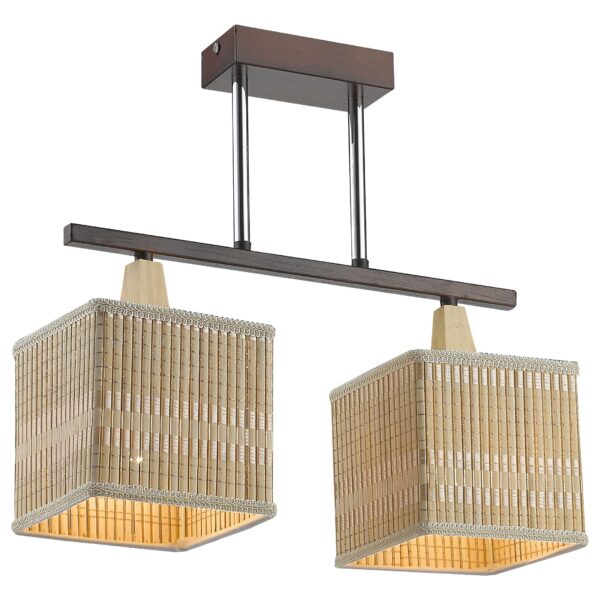 48nq3c0tvz00apnm5g8ea140zc796mrk 266-127-02 VELANTE Современный стиль светильник потолочный, E27, 2x60W