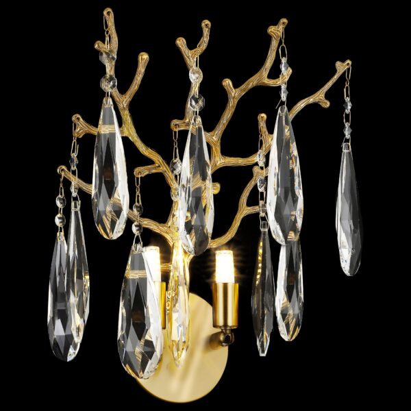 4j4n8u2tpx7o3srbx11pr6ltat42105k 186-501-02 VELANTE Классический стиль светильник настенный, G9, 2x40W