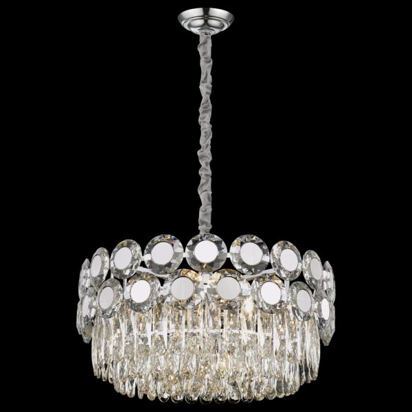 53wr51a8cfvsi6m6ksfeoz6aq4vksfnk WE134.12.103 WERTMARK CLAUDIA светильник подвесной, E14, 12x40W