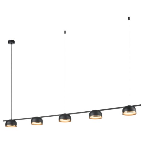 60r1x4hf0doc40hmuuxezog1eqck2rcb 472-403-05 VELANTE Современный стиль светильник подвесной, LED, 5x12W, 3000K