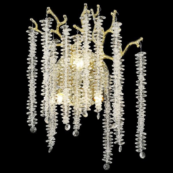 61hwie32yho4qv7hd26oge5f12anfndy 185-301-03 VELANTE Классический стиль светильник настенный, G9, 3x40W