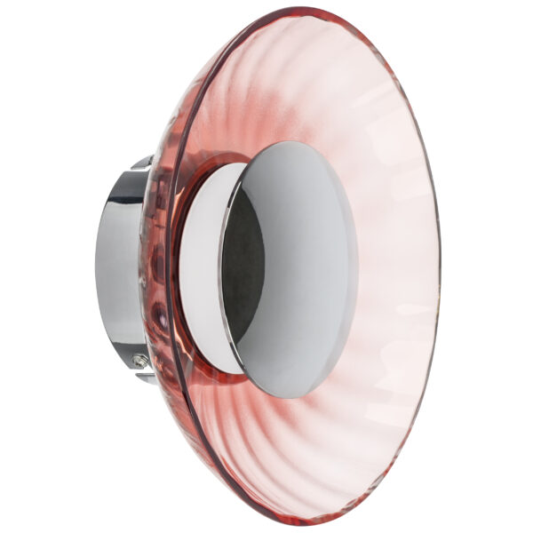 65c52ec1015111ee813fc81f66f678b0_955e81438dbf11ee8145c81f66f678b0 809012 Бра CELESTA LED 6W 300LM ХРОМ/РОЗОВЫЙ 3000K