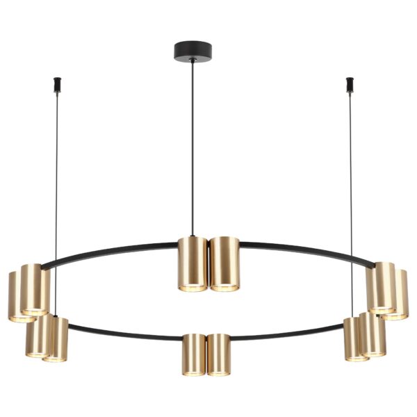 6ong81hj7lz6jldjaul9wbjdnw7lbgac 471-403-12 VELANTE Современный стиль светильник подвесной, GU10(LED), 12x15W