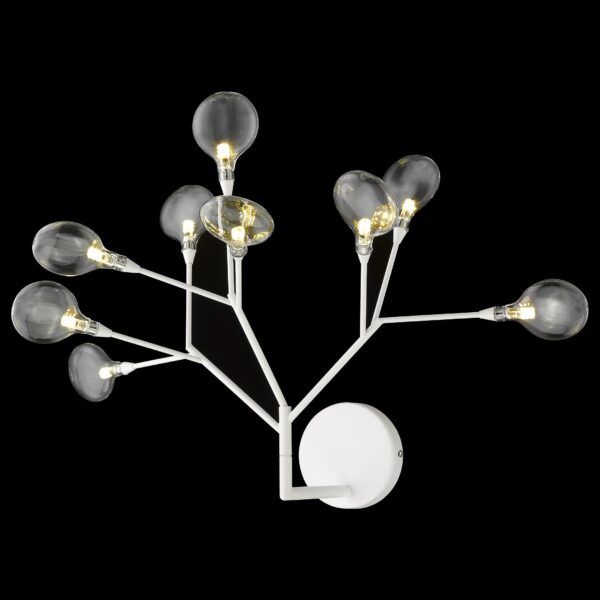 6ry4q68jz3yuxozlp4tsbwwww44vn2da-1 WE241.09.001 WERTMARK FIORITA светильник настенный, G4(LED), 9×1.5W