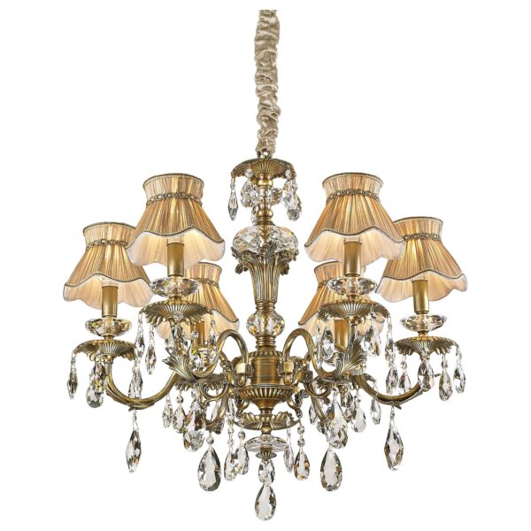 7l0se5b329st262564hdbo16lg1yp3s0 WE375.06.503 WERTMARK LAURENCIA светильник подвесной, E14, 6x40W