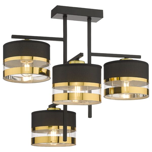 873moe1xofoq8ru0adp29899s4fxxr8t 294-307-04 VELANTE Современный стиль светильник потолочный, E27, 4x40W