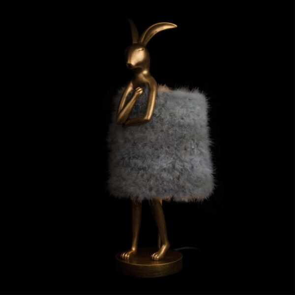 88f1b247188e2552cc988bca8e56781e 10315/B Grey fluff Настольная лампа LOFT IT Lapine