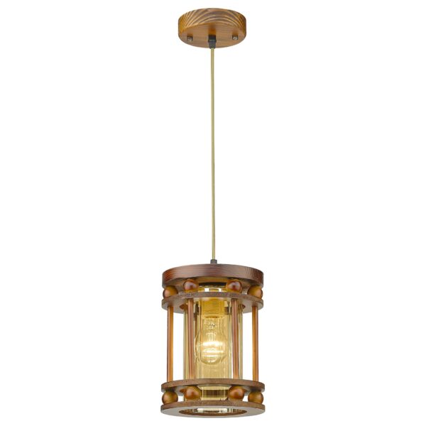 8qi5utpcdwwukhh343cup1x8p4qwdg6z 543-706-01 VELANTE Деревянный стиль светильник подвесной, E27, 40W