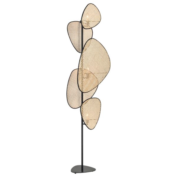 8sjj1c7i3mfihzow2958271r2g6sc2b3 WE520.03.715 WERTMARK PALMA светильник напольный, E27, 3x60W