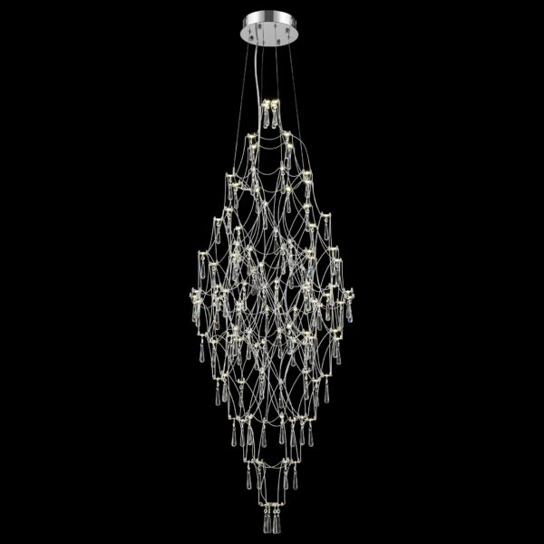 8sn7yyj42o0rgqh412hj3rprph71bbzv WE339.06.103 WERTMARK FELICITY светильник подвесной, LED, 92x1W, 3000/4000/6000K