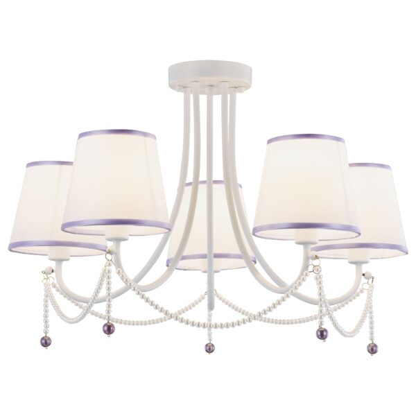 8urvalf95e17tbgvkj1ls527y1nc5p3f 314-007-05 VELANTE Классический стиль светильник потолочный, E14, 5x40W