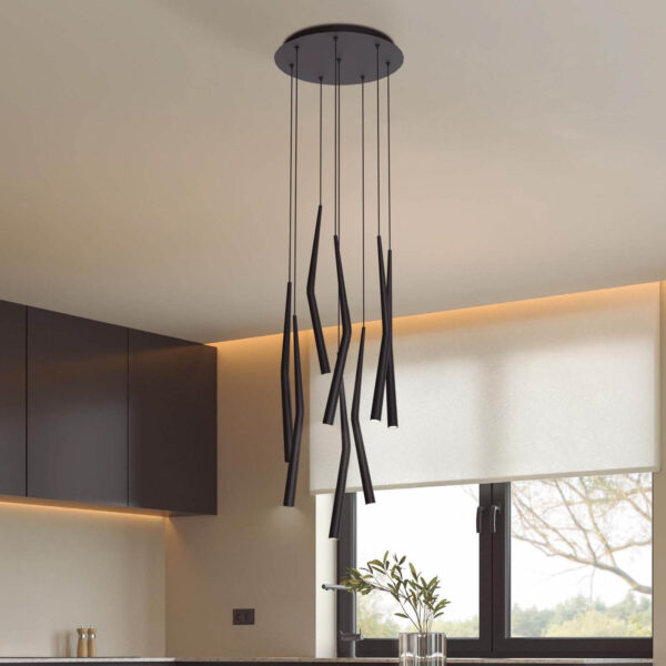 93692B924020288L29 9369+9240 (8L) Подвесная люстра BOOMERANG