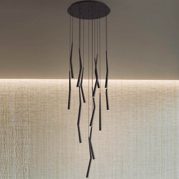 93732B9240202814L29 9373+9240 (14L) Подвесная люстра BOOMERANG