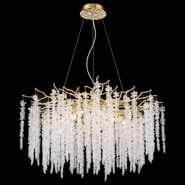 96zy7mw1i73xm5ktrdx7fiuvsc4hf22y WE185.12.303 WERTMARK DACIANA светильник подвесной, G9, 12x40W