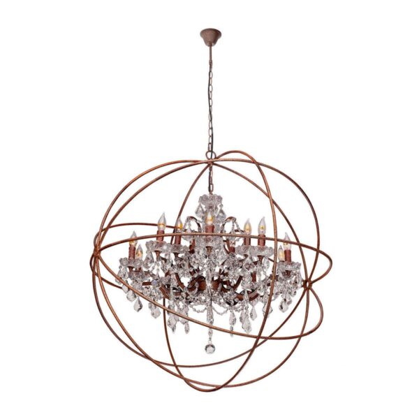 97c005931c5185d436ad2db4317e6809 LOFT1897/15 Подвесная люстра LOFT IT Foucaults orb crystal