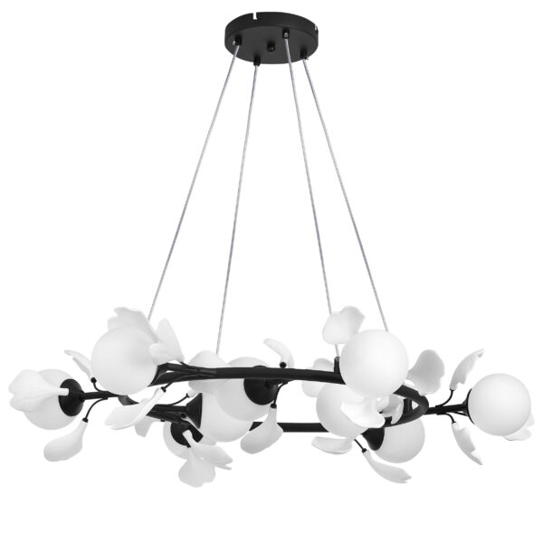 9df2aac7242411f080c0c81f66f678af_327ab8919eba11f080c4c81f66f678af 799097 Люстра CERAMO BW 9х6W(led) G9 ЧЕРНЫЙ/БЕЛЫЙ