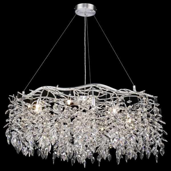 9vu17cc1q0shjx8iiuw1f7rk2axlxsqg WE184.12.203 WERTMARK DAMIANA светильник подвесной, G9, 12x40W