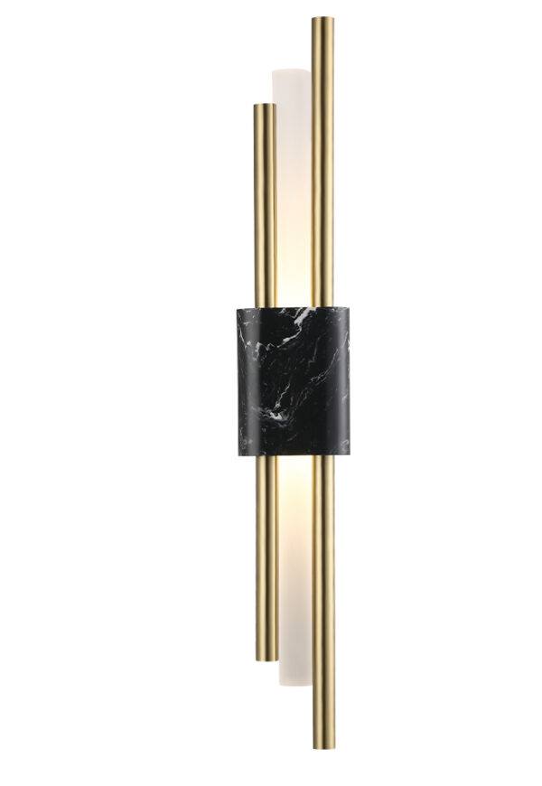 CARTA_AP6W_LED_BLACK-BRASS Бра Crystal Lux CARTA AP6W LED BLACK/BRASS