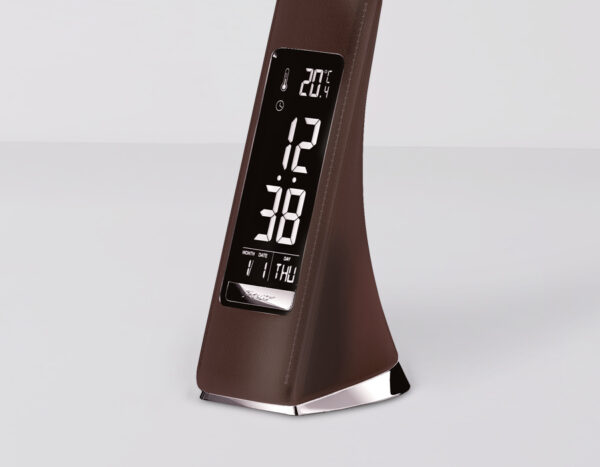 DE510_bonus DE510 BR коричневый LED 3000-6400K 6W+LCD 2W